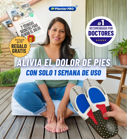 Plantar PRO, para dolores Pie, fascitis plantar y mas.